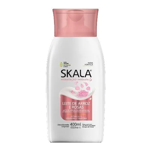 Hidratante Corporal Skala Leite de Arroz e Rosas 400ml