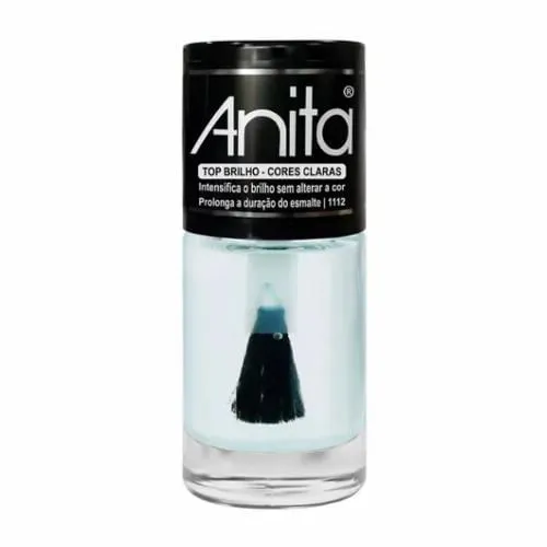 Esmalte Anita Top Brilho cores claras 10ml