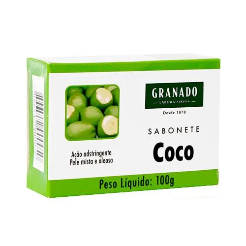 Sabonete em Barra Granado Coco 100g