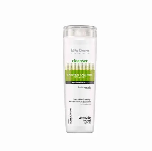Sabonete Calmante Cleanser Vita Derm 400ml