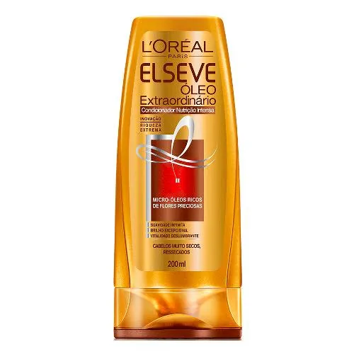 Condicionador Elseve Óleo Extraordinário Nutrição Intensa 200ml