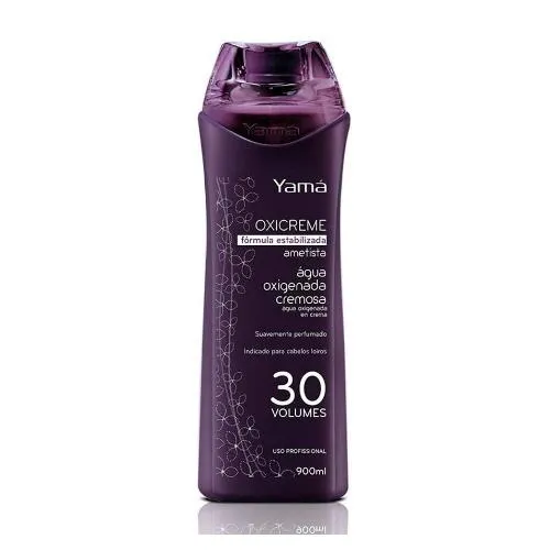 Água Oxigenada Cremosa Yamá Ametista 30 Volumes 900ml