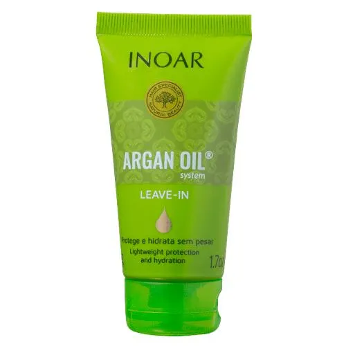 Leave-In Termoativado Inoar Argan Oil System 50g