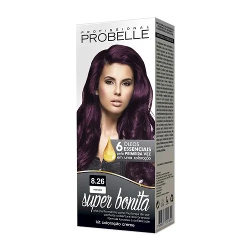 Coloração Probelle Super Bonita 8.26 Marsala 50g