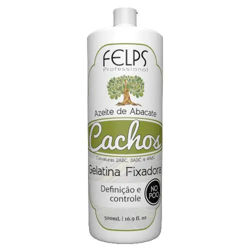 Gelatina Fixadora Felps Cachos Azeite de Abacate 500ml