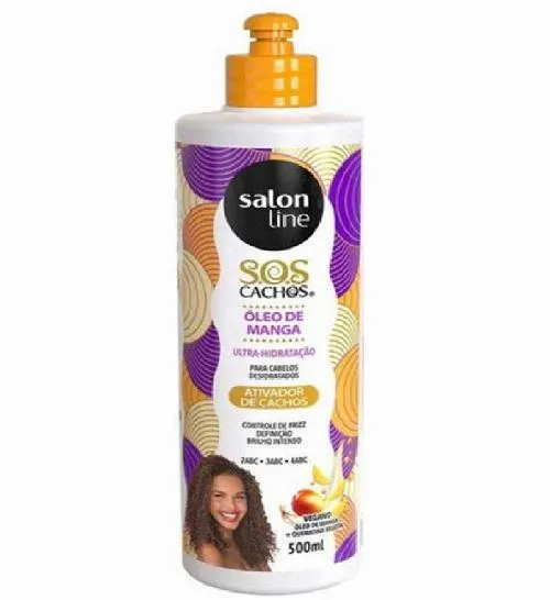 Ativador de Cachos Salon Line S.O.S Cachos Óleo de Manga 500ml