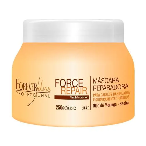 Máscara Reparadora Forever Liss Force Repair 250g