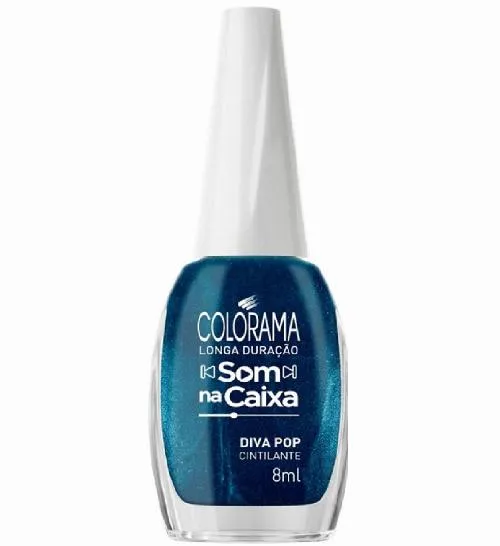 Esmalte Cintilante Colorama Som Na Caixa Diva Pop 8ml