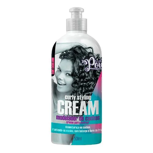 Creme de pentear soul power modelador de cachos curly styling cream 500ml