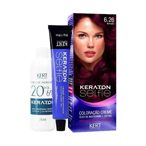 Coloração Kert Keraton Selfie 6.26 Marsala