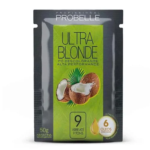 Pó Descolorante Probelle Ultra Blonde Coco 50g