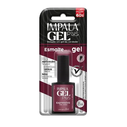 Esmalte Impala Gel Plus Expressiva 8ml