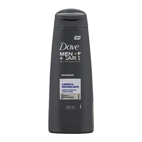 Shampoo Dove Men Care Limpeza Refrescante 200ml