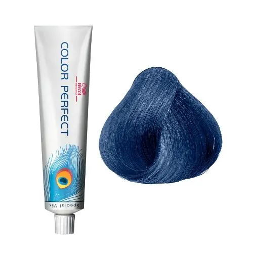 Coloração Wella Color Perfect 0/88 Azul Intenso