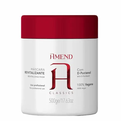 Máscara Amend Revitalizante D’Pantenol 500g