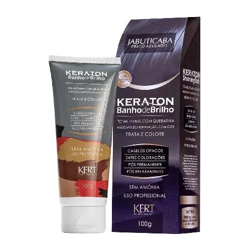 Tonalizante Kert Keraton Banho de Brilho Jabuticaba 100g