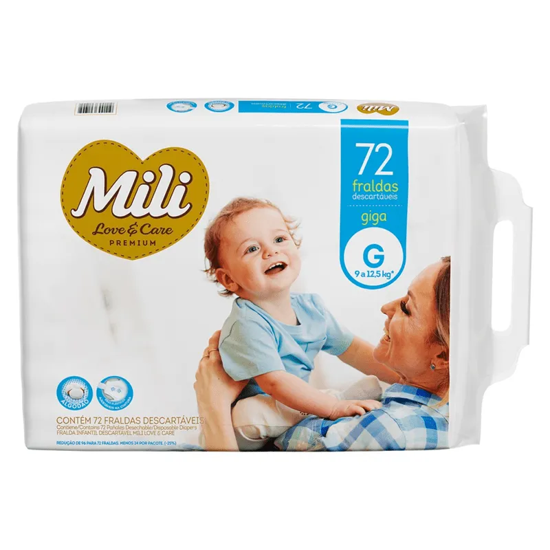 Mili Fralda Love e Care Giga G 72UN