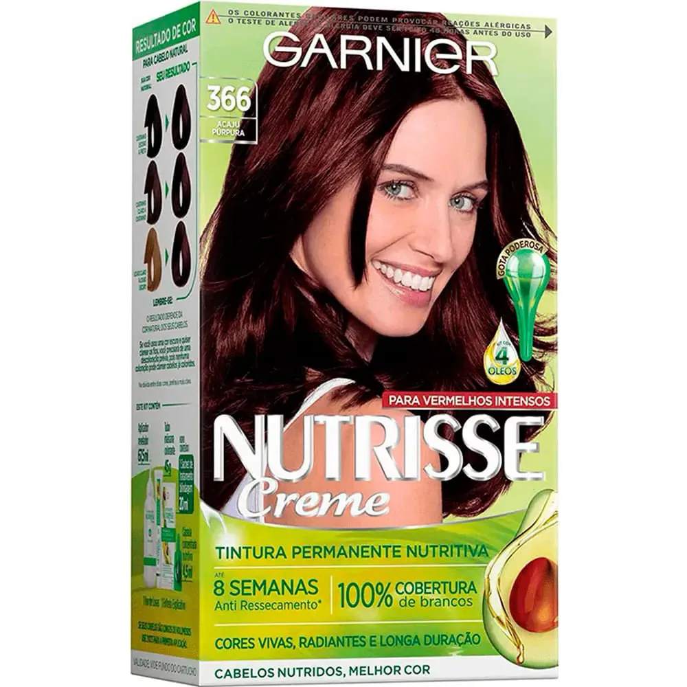 Garnier Nutrisse Creme Acaju Purpura 366