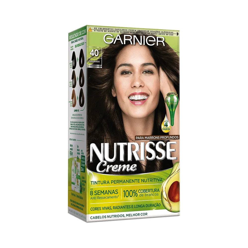 Garnier Nutrisse Creme Castanho Tamarindo 40