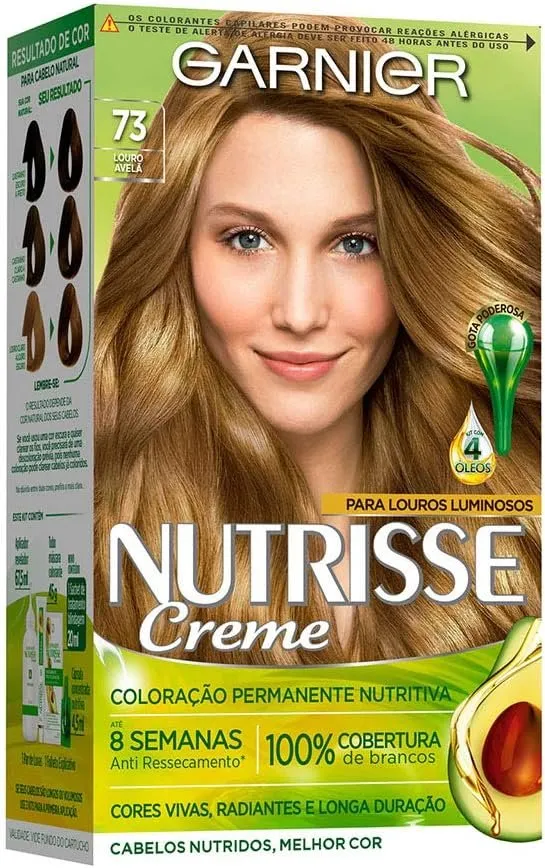 Garnier Nutrisse Creme Louro Avelã 73