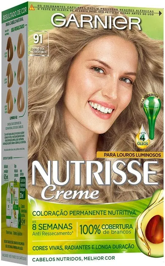 Garnier Nutrisse Creme Louro Sol da Liberdade 91