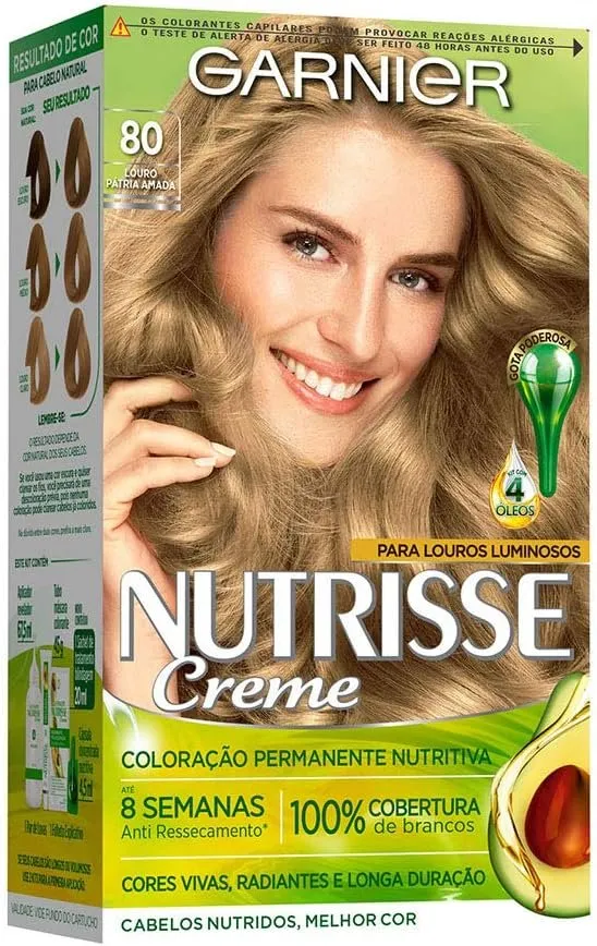 Garnier Nutrisse Creme Pátria Amada 80