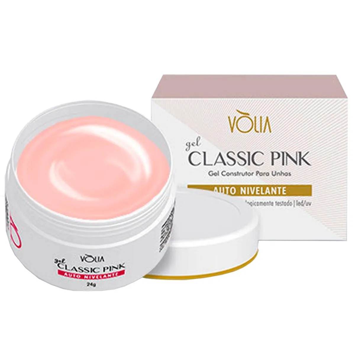 Gel Classic Auto Nivelante Vòlia 24g Pink