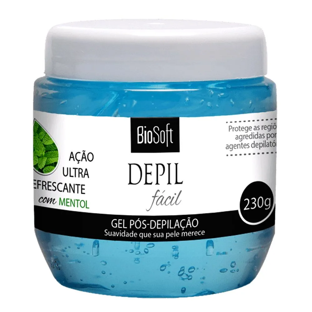 Gel Corporal Pós Depilação Biosoft Hair 230g