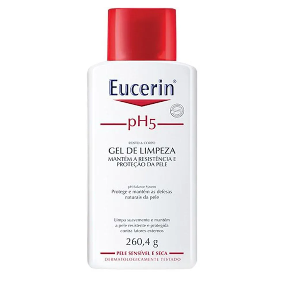 Gel De Limpeza Eucerin pH 5 Syndet Com 260,4 G