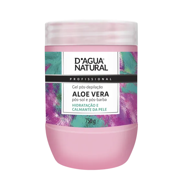 Gel Pos Depilação Aloe Vera 750g