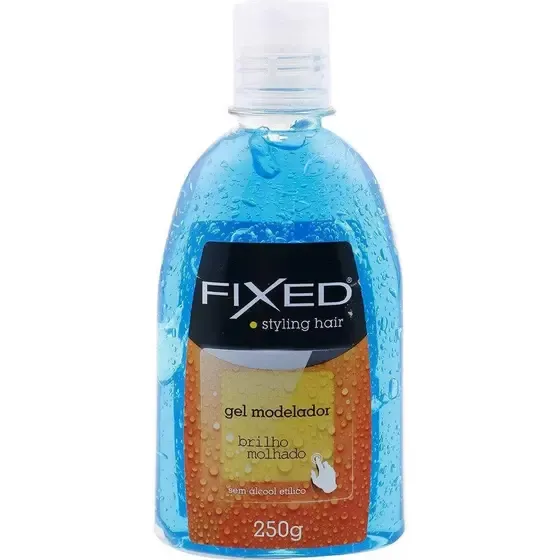 Gel Fixador Fixed Brilho Molhado 250g