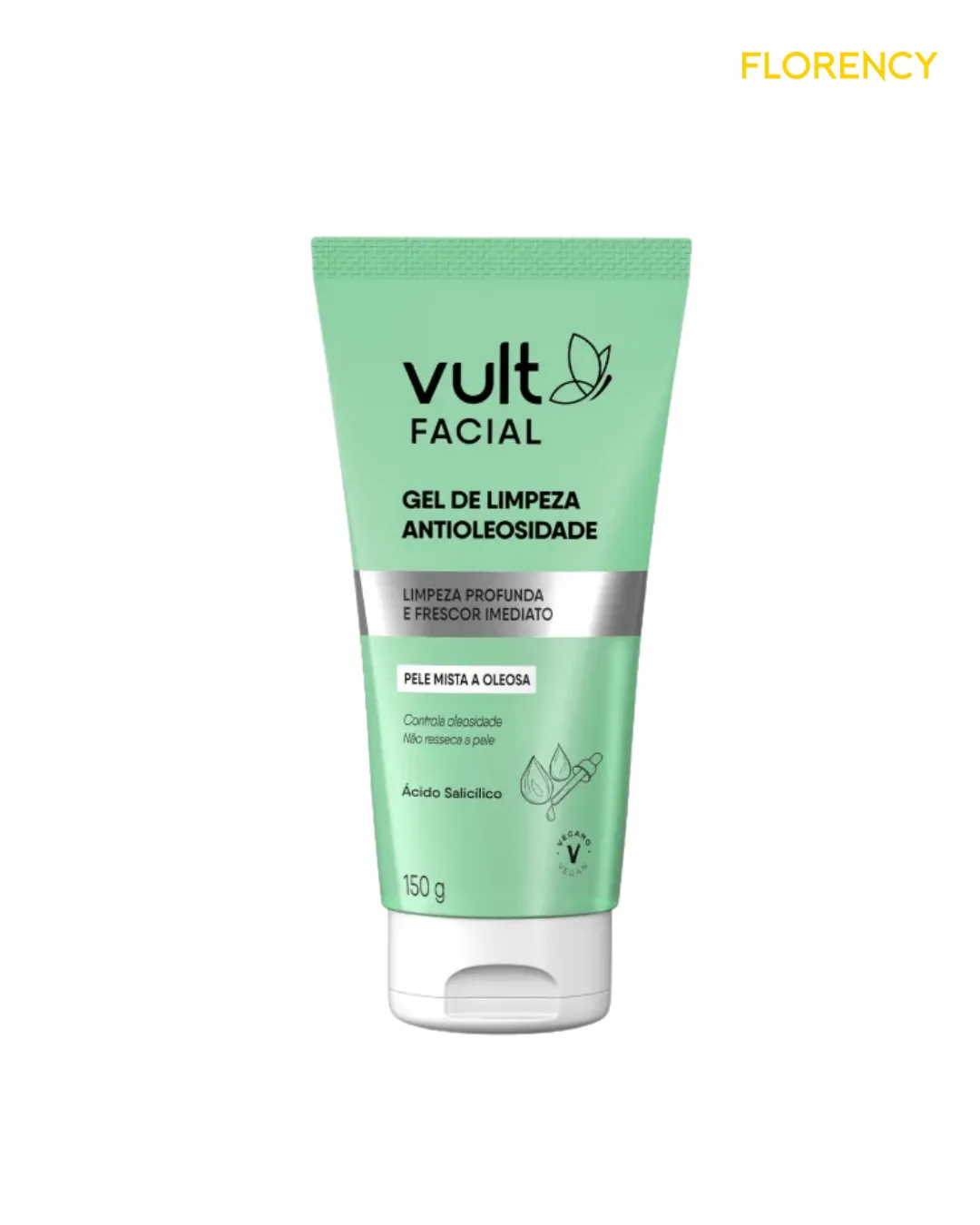 Gel Limpeza Facial Vult Antioleosidade 150g