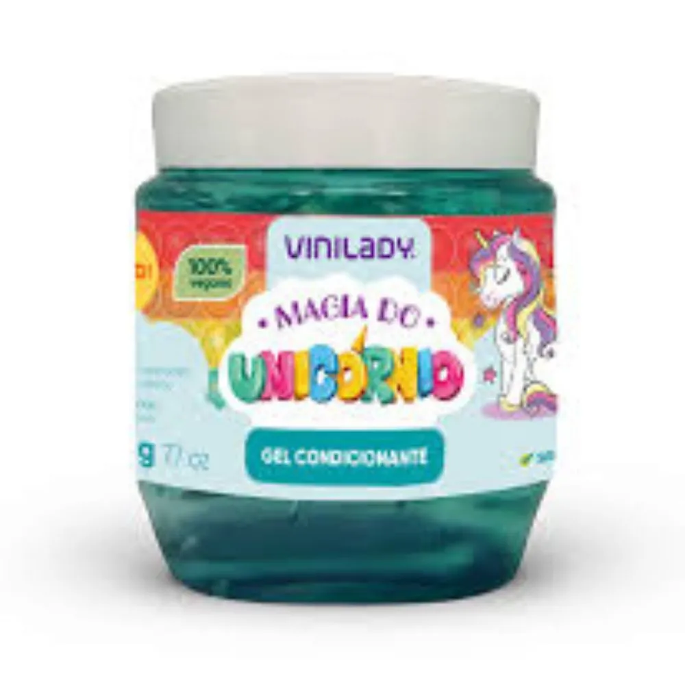 Gel Magia Do Unicórnio Sem Glitter Vini Lady 220g
