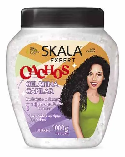 Gelatina Capilar Skala Expert Cachos 1kg