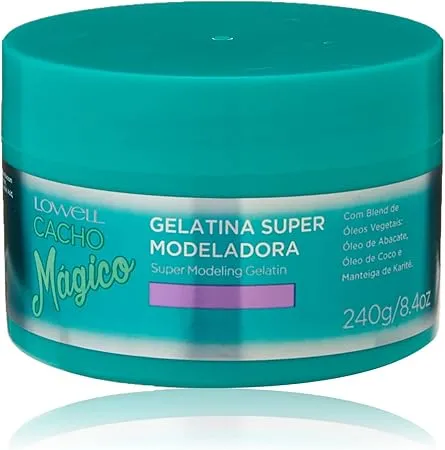 Gelatina Modeladora Lowell Cacho Mágico 450g
