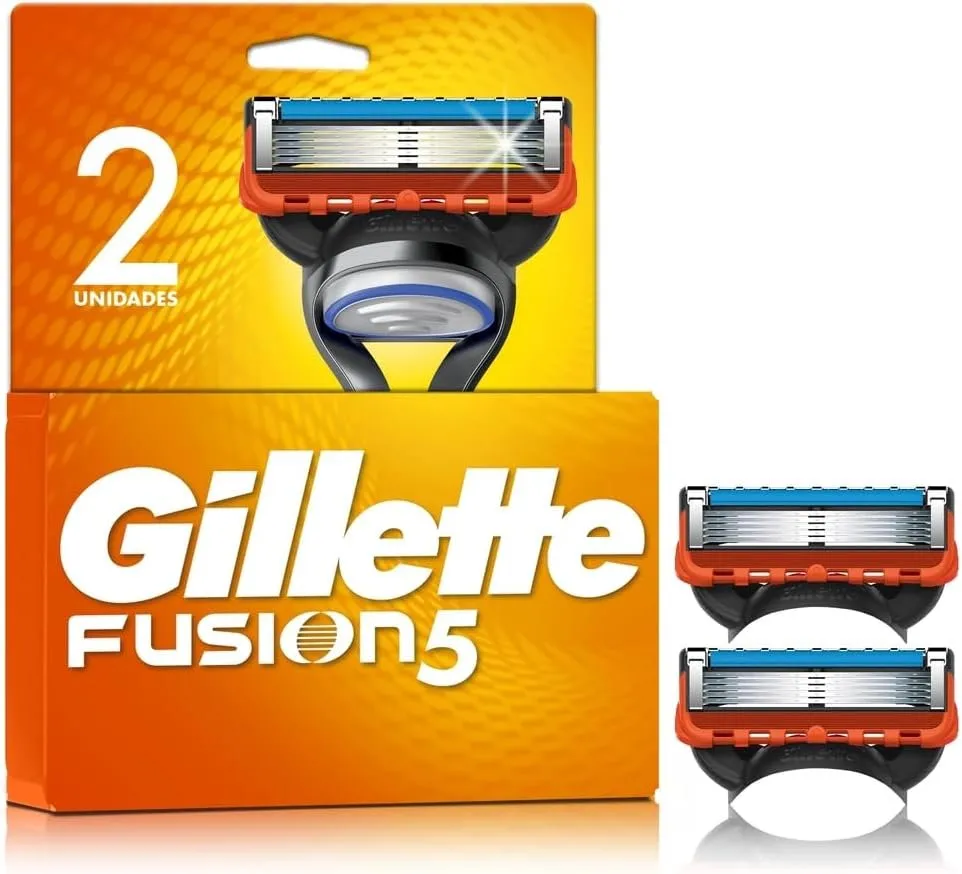 Gillette Carga Para Aparelho De Barbear Fusion5 com 2un