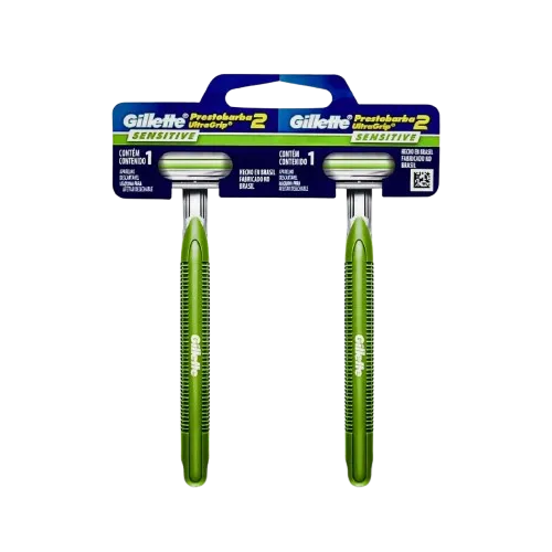 Gillette Prestobarba Ultragrip 2 Sensitive 2un