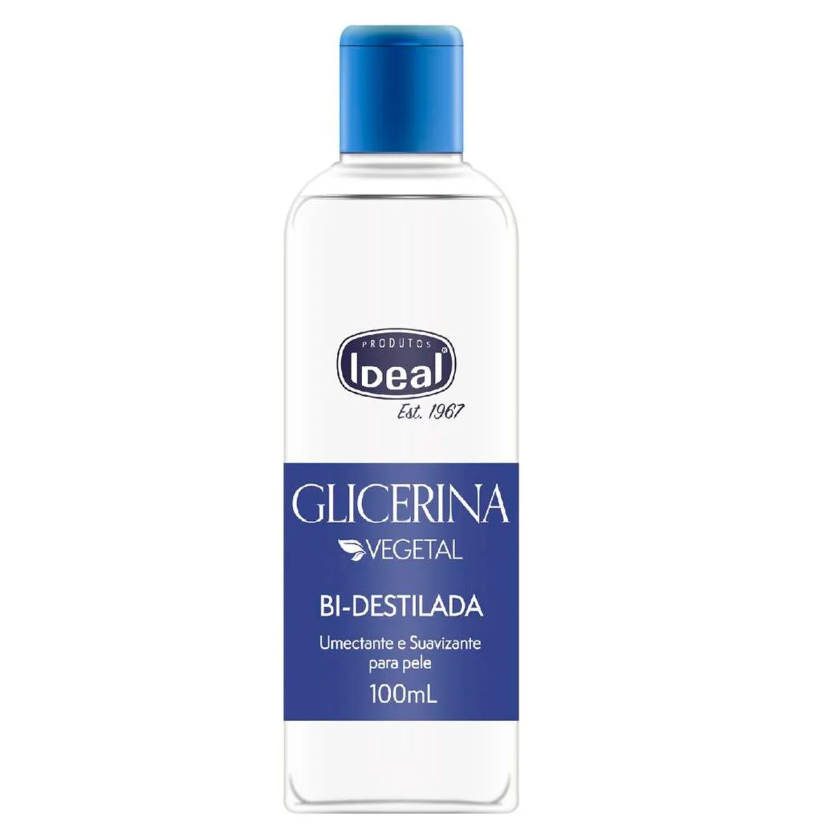 Glicerina Vegetal Bidestilada Ideal Cosméticos 100ml