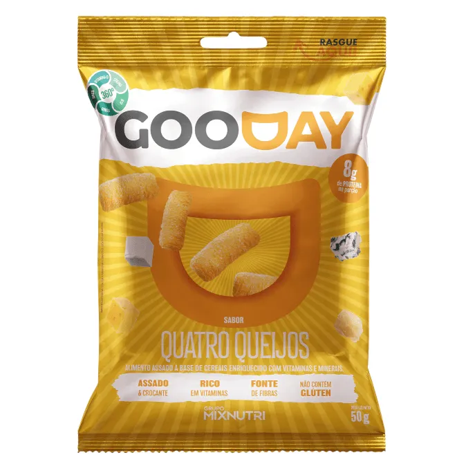 Gooday Snack Quatro Queijos 50g