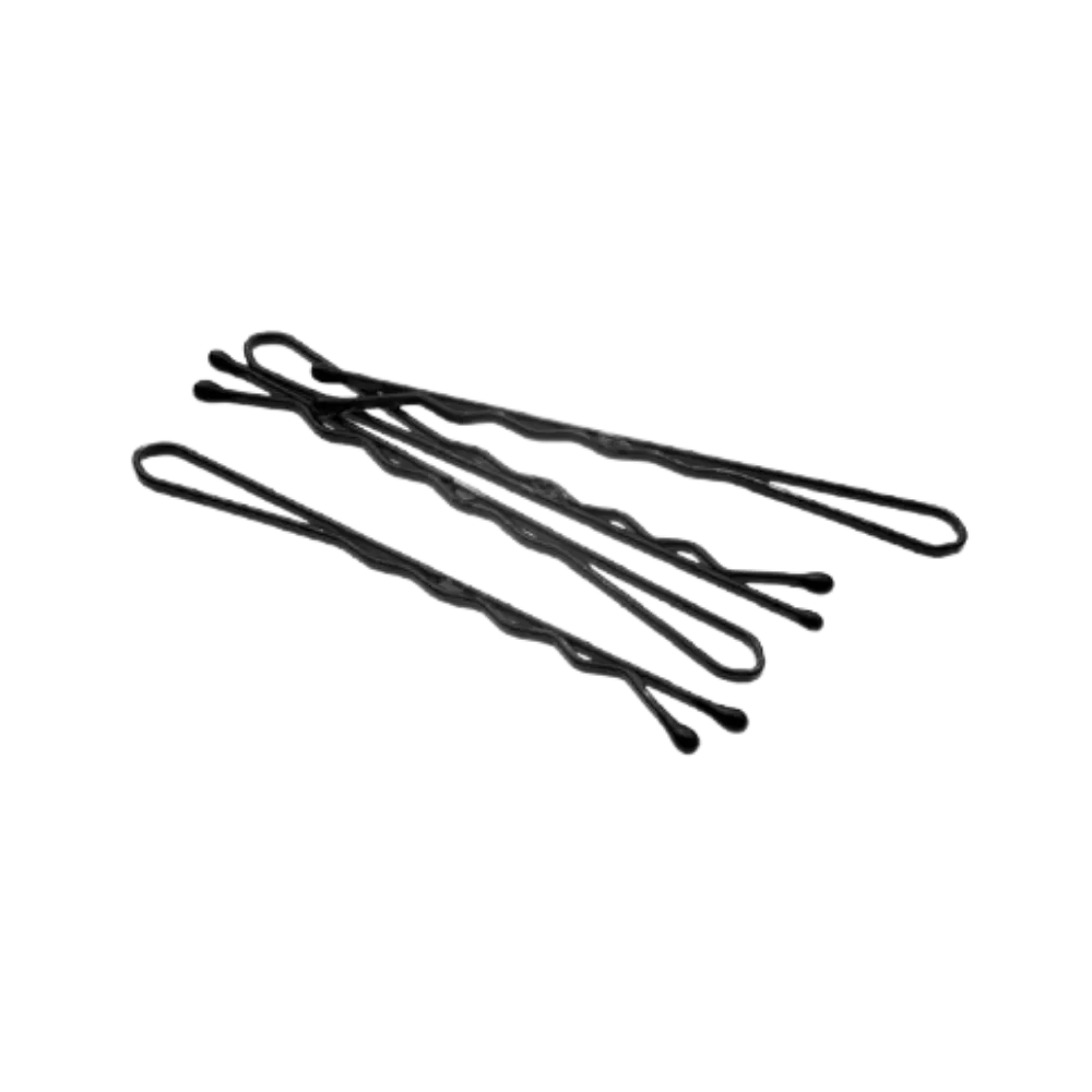 Grampo para Cabelo Preto 5cm Ricca - 100un