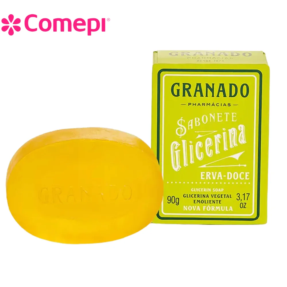 Granado Glicerina Vegetal Erva Doce Sab 90g
