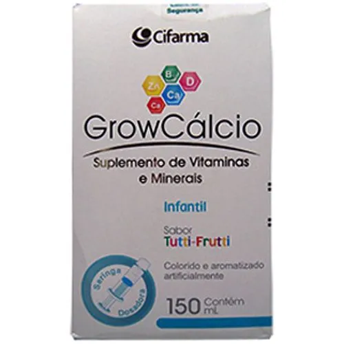 Grow Calcio Infantil Tutti-Frutti 150 Ml