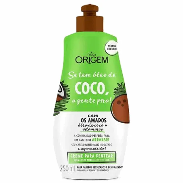 Origem Creme De Pentear Óleo De Coco 250ml