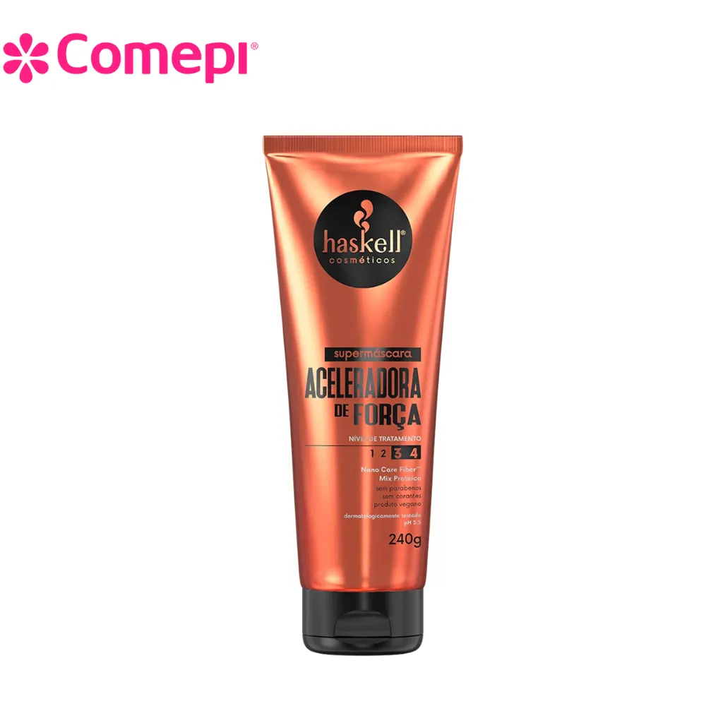 Haskell Mascara Capilar Aceleradora de Força 240g