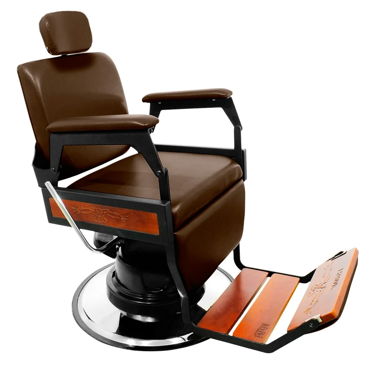 Cadeira de Barbeiro Hawk Lisa Kixiki Café Perol