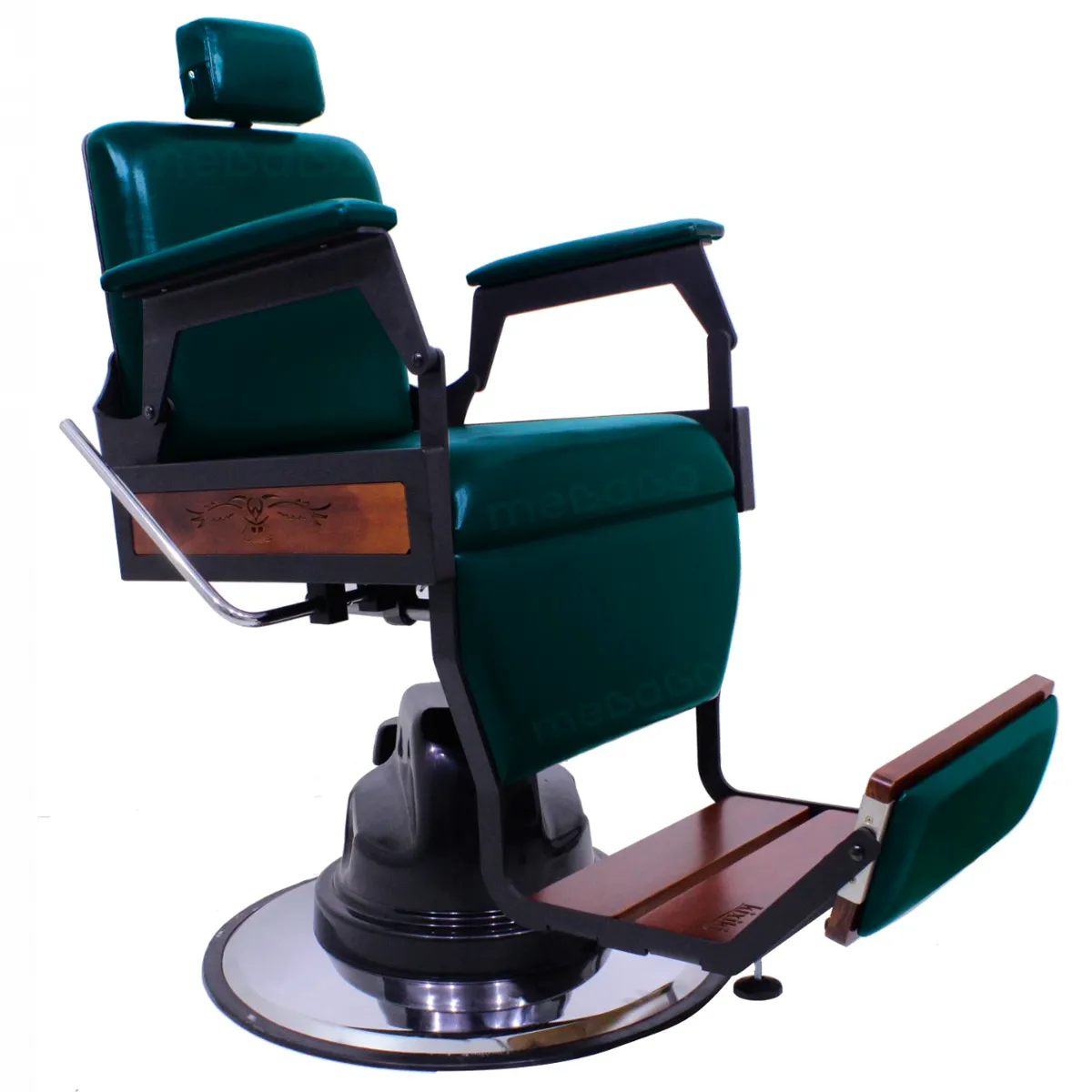 Cadeira de Barbeiro Hawk Lisa Kixiki Verde Fosco