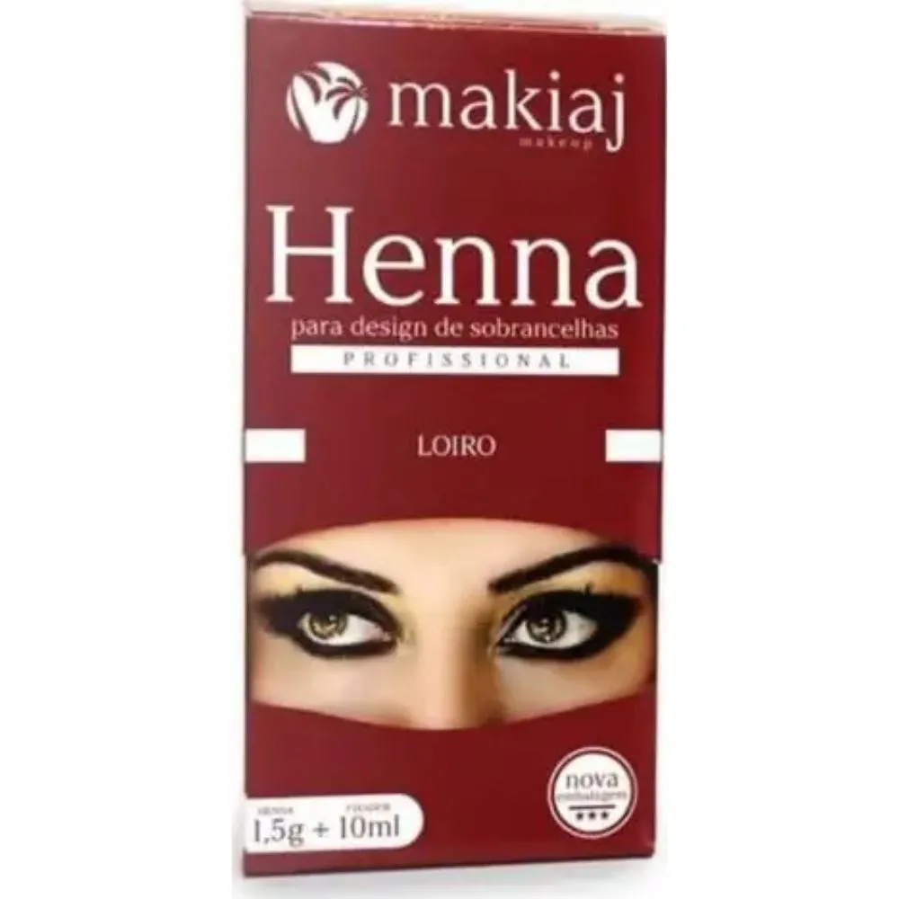 Henna para Sobrancelhas Makiaj Loiro - 1,5g