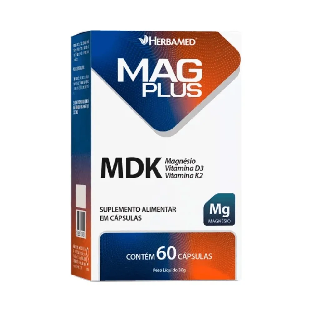 Herbamed Magplus MDK com 60 Cápsulas