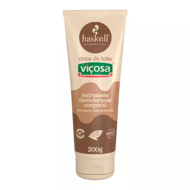 Hidratante Desodorante Corporal Doce De Leite 200g. Viçosa - Haskell