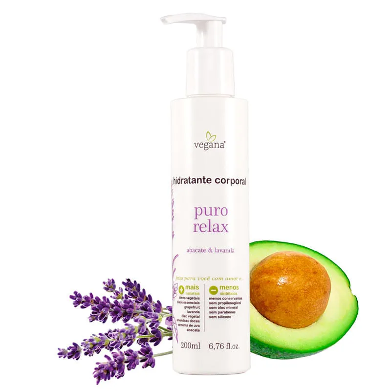 Hidratante Corporal Puro Relax - WNF - Frasco com 200ml